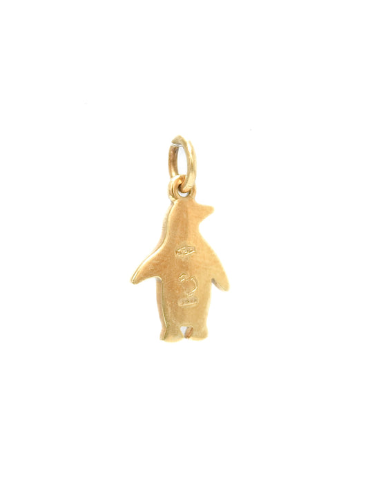 DoDo 18K Gold Penguin Charm