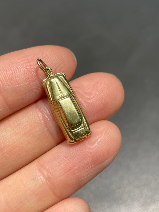 Vintage 14K Gold Articulating Car Charm