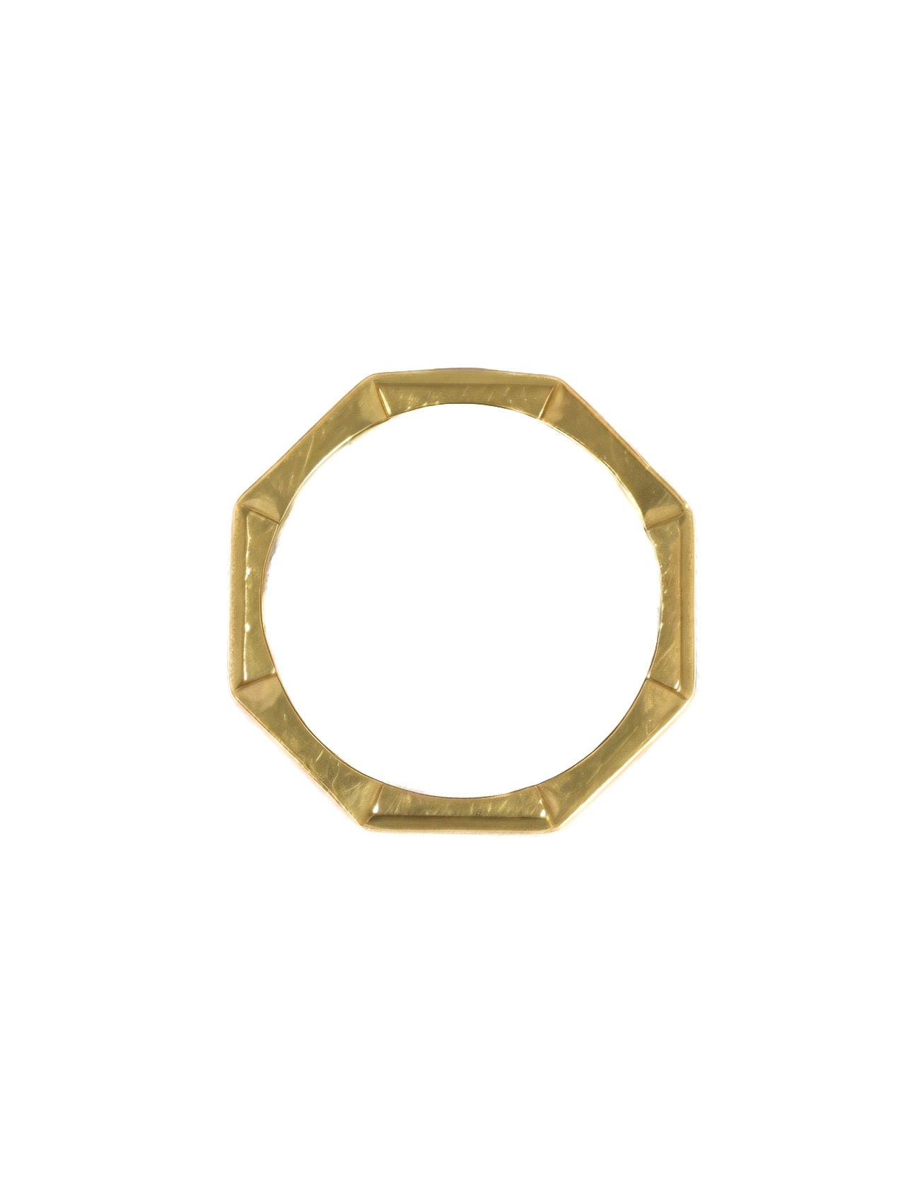 Gucci 18K Yellow Gold Link to Love Pink Enamel Ring