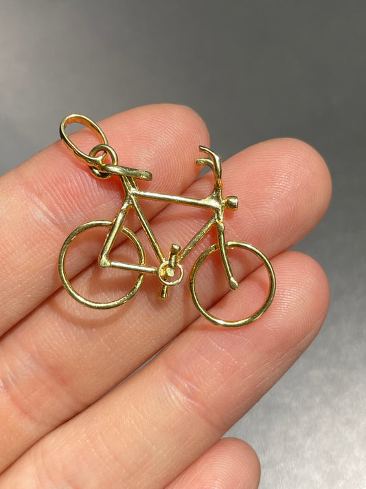 Vintage 14K Gold Bicycle Charm