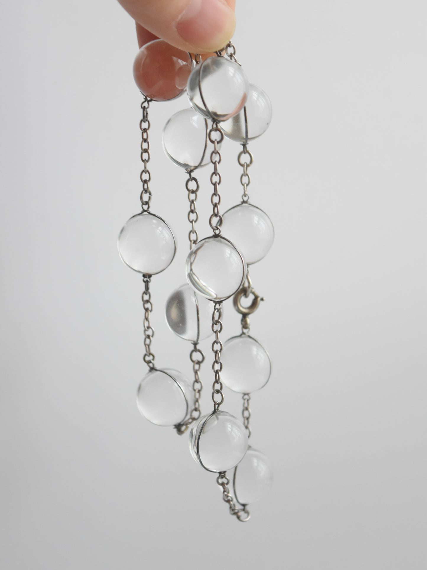 Collier antique de piscines de lumière