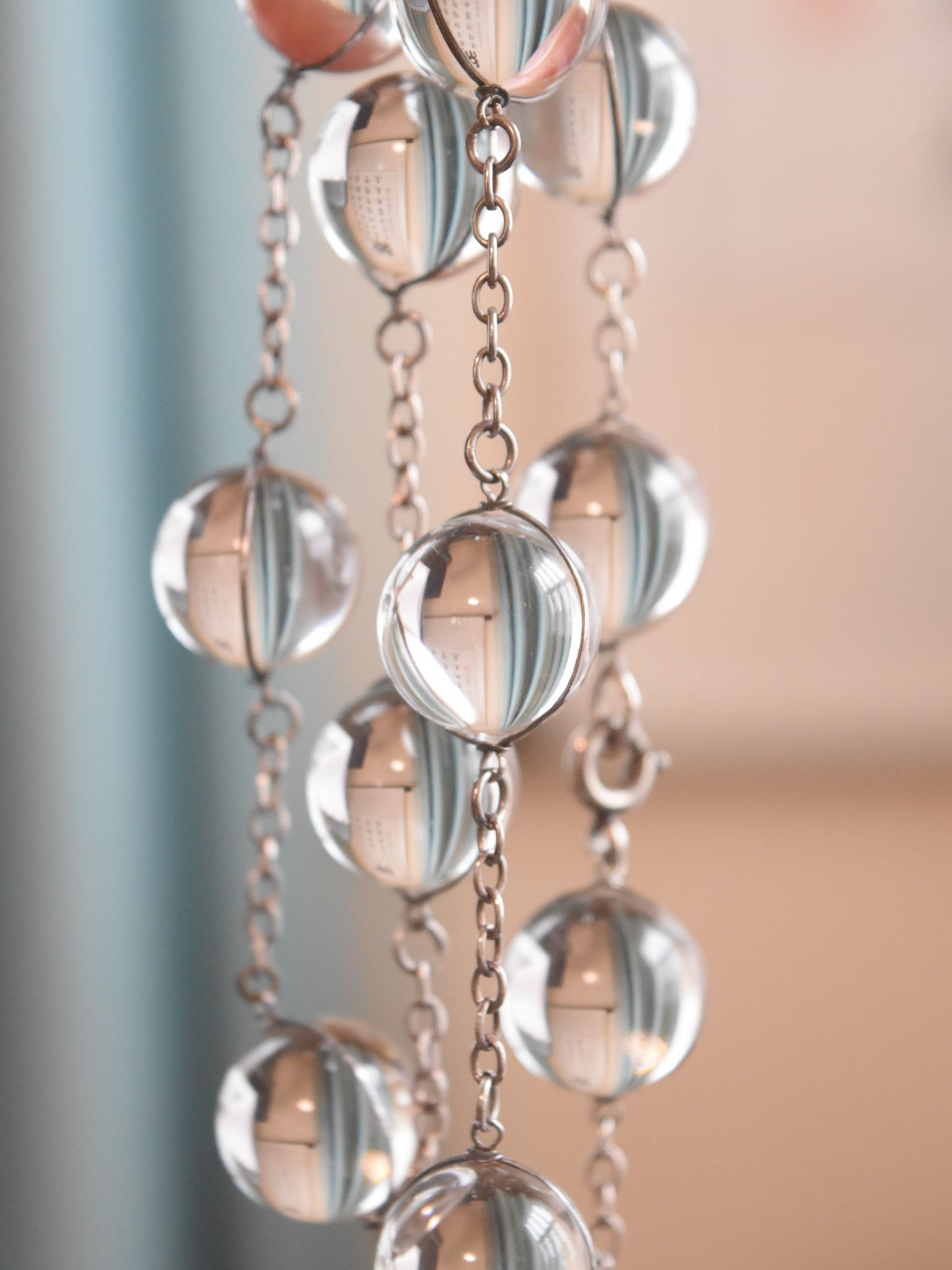 Collier antique de piscines de lumière