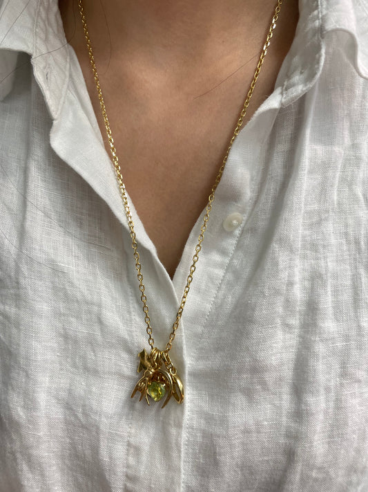 14K Yellow Gold 2.5 mm Cable Link Chain Necklace 23.5 inch