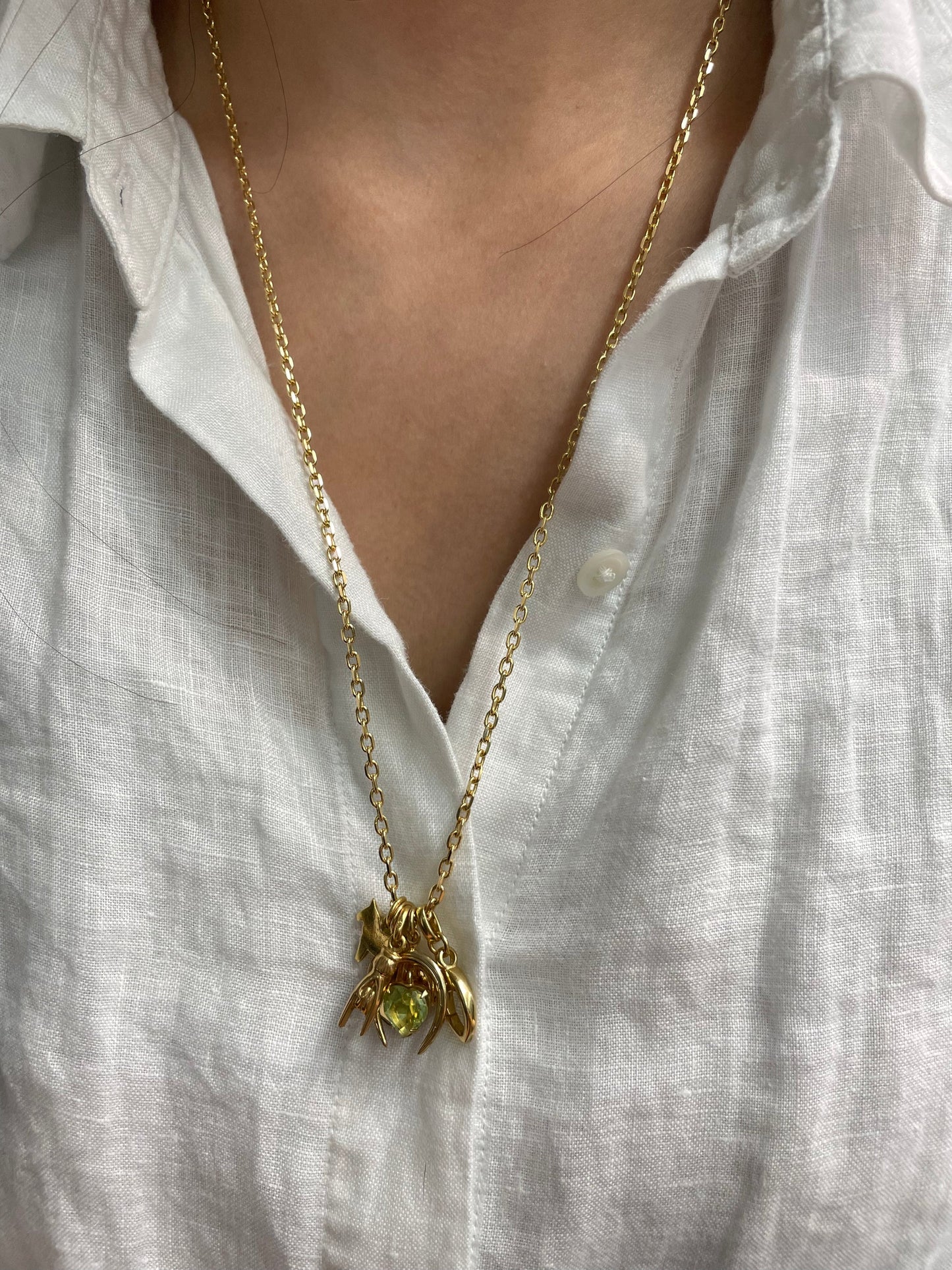 14K Gold 2.5 mm Cable Link Chain Necklace