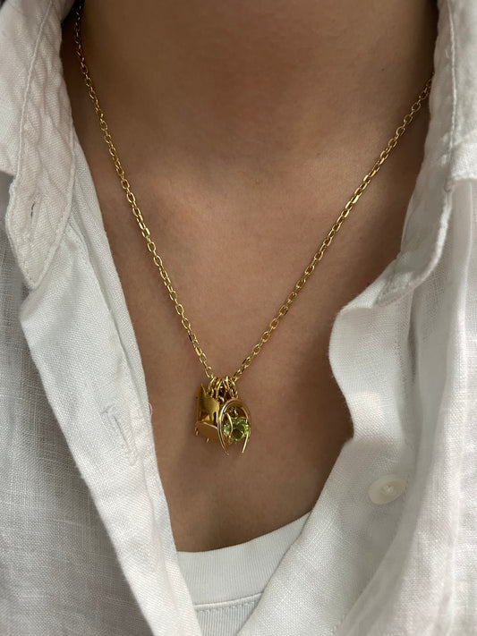 14K Yellow Gold 2.5 mm Cable Link Chain Necklace 19.5 inch