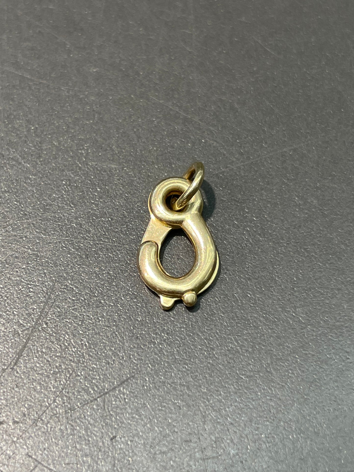 Vintage 14K Yellow Gold Charm Holder