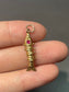 Vintage 18K Gold Articulated Fish Charm Pendant