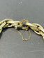 Antique Victorian Italian 14K Gold Motif Chain Link Bracelet