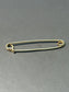 Vintage 14K Gold Large Safety Pin