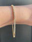 14K Yellow Gold 3.00 CTW Diamond Tennis Bracelet