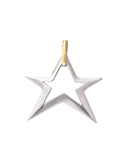 Vintage 14K Two-Tone Gold Star Charm