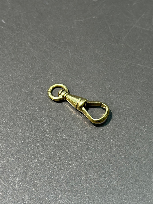 Vintage 14K Gold Swivel Dog Clip