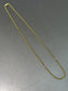 18K Gold Rollo Chain Necklace hi