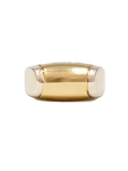 Blvgari 18K Gold Tronchetto Ring
