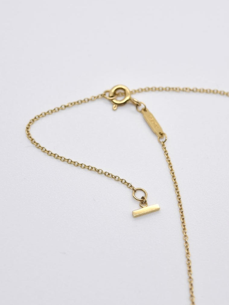 Tiffany &amp; Co. Collier T Smile en or 18 carats petit