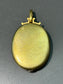 Victorian 18K Gold Turquoise Pearl Diamond Oval Locket Pendant