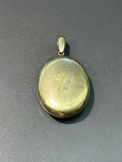 维多利亚伊特鲁里亚 14K 金天然珍珠和钻石小盒