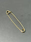 Vintage 14K Gold Large Safety Pin