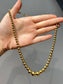 Vintage 18K Gold Bead Necklace