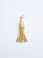 Victorian 14K Gold Two-Tone Tassel Charm