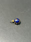 Vintage 18K Gold Blue Enamel Lady Bug Charm