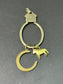 Vintage 14K Gold Large Carabiner