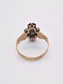 Victorian 14K Gold Pink Paste Pearl Ring SZ 6