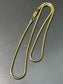 Vintage 14K Gold Snake Chain Necklace