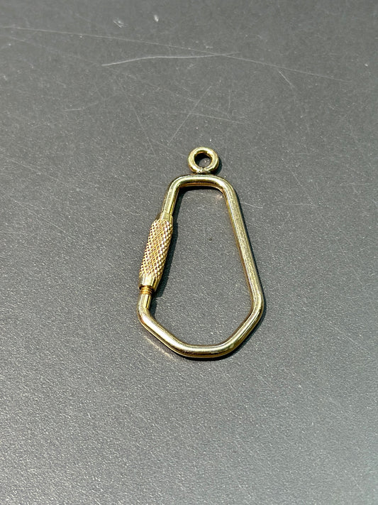 Vintage 14K Gold Carabiner