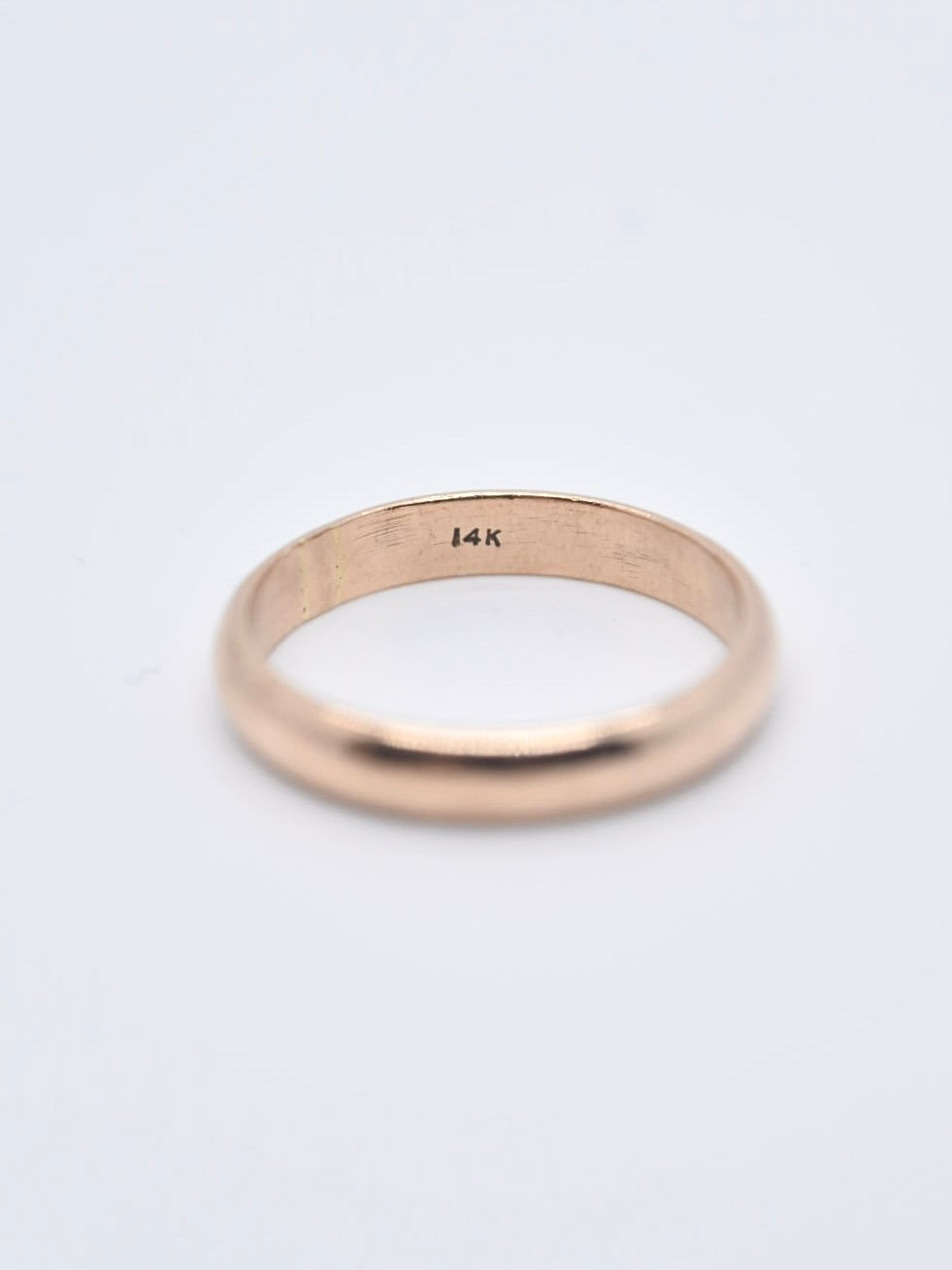 Vintage 14K Gold Rose Gold Band