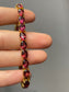 14K Yellow Gold 15.84 CTW Garnet Tennis Bracelet
