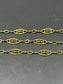 Vintage French 18K Gold Filigree Chain Necklace