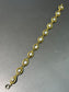 Victorian Etruscan 14K Gold Mississippi Pearl Bracelet