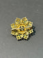 Victorian 14K Gold Opal Cluster Brooch