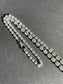 Platinum 8.7 CTW Diamond Graduated Tennis Riviera Necklace