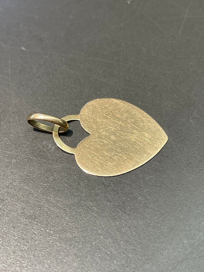 Vintage 14K Gold Heart Shape Charm