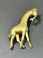 Broche girafe en or 18 carats et diamants Henry Dunay