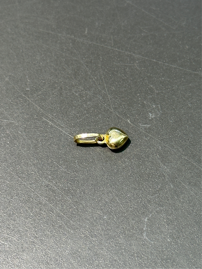 复古 14K 空心蓬松心形吊坠