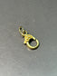 18K Gold 0.09 CTW Diamond Heart Lobster Clasp