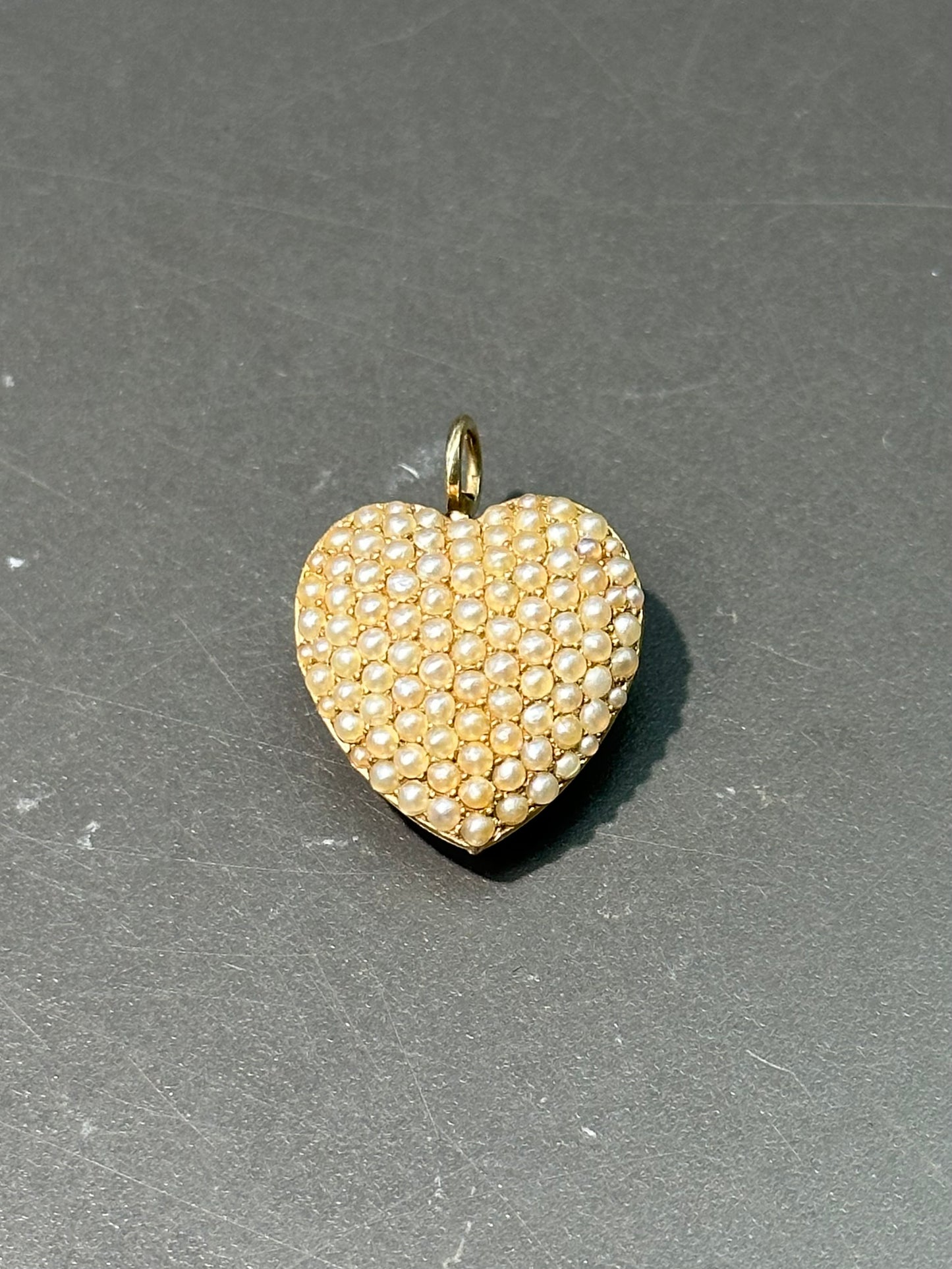 新艺术风格 14K 金珍珠簇胸针吊坠