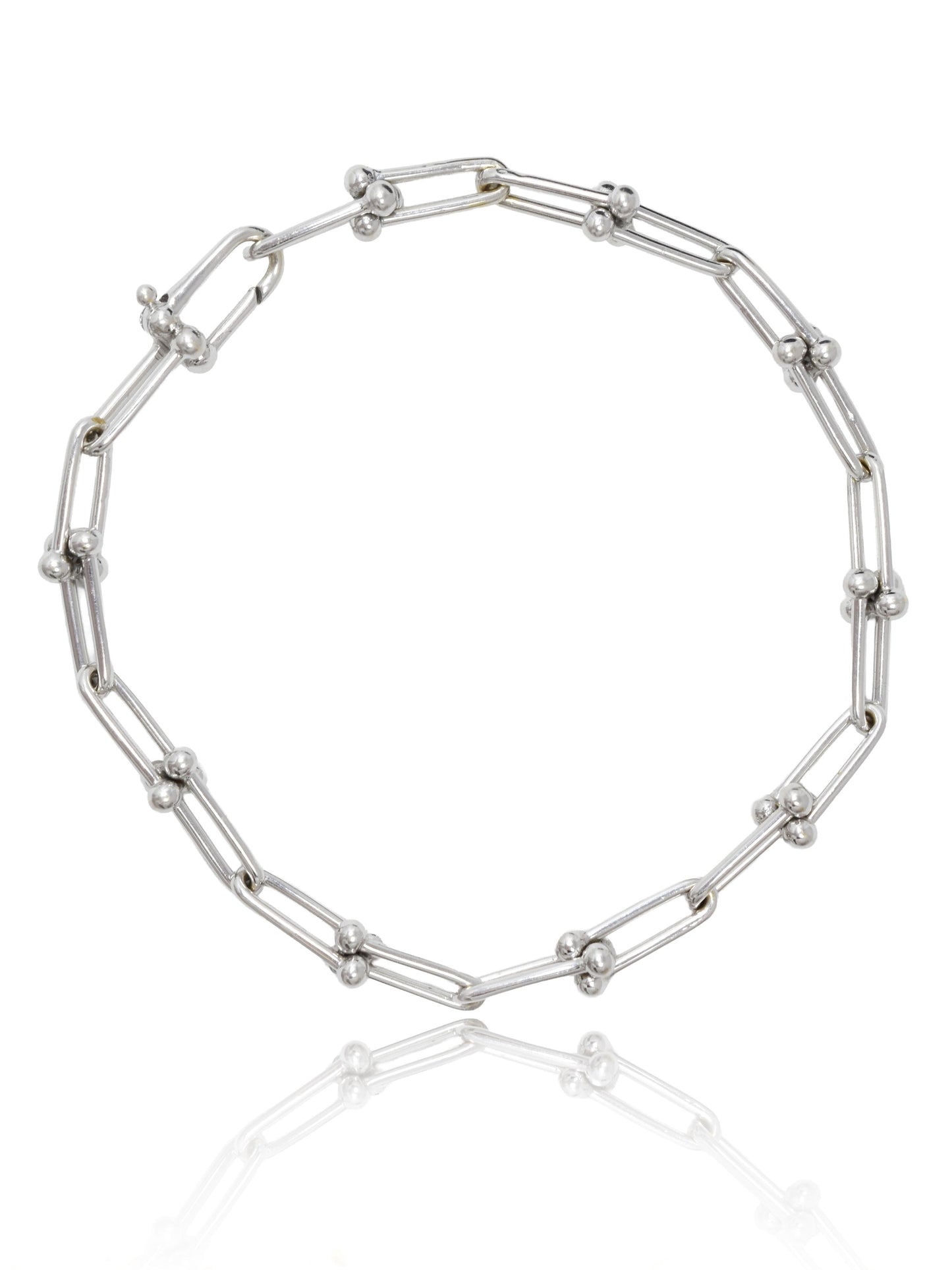18K Gold Hardware Link Bracelet