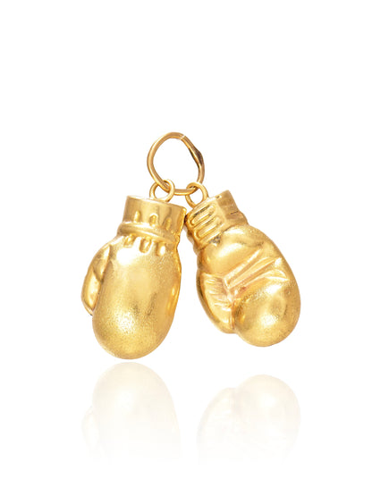 Vintage 14K Gold Boxing Glove Charm