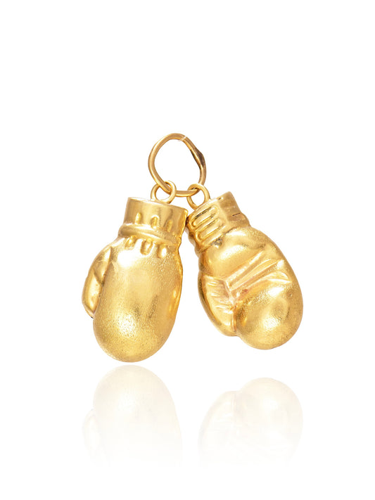 Vintage 14K Gold Boxing Glove Charm