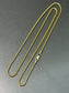 14K Gold 2.0 mm Snake Chain Necklace