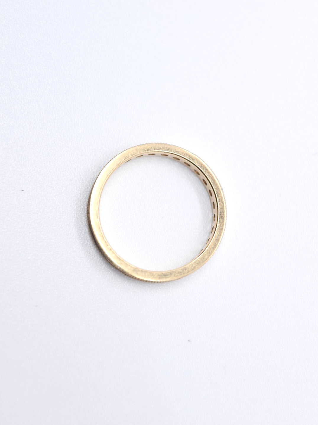 14K Yellow Gold Diamond Eternity Ring