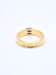 Tiffany &amp; Co. Bague rubis en or jaune 18 carats SZ 5.5