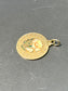 Vintage 14K Gold Marigold October Pendant