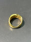 18K Gold Rainbow Sapphire Ring SZ 7