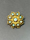 Victorian 14K Gold Opal Cluster Brooch