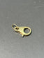 14K Gold Carabiner Clasp